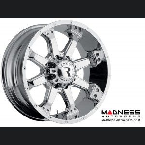 Jeep Custom Wheels (1) - Raceline - 991C - 16"x8" - Assault Chrome