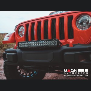 Jeep Wrangler JL Curved Bumper Mount - Powder Coat