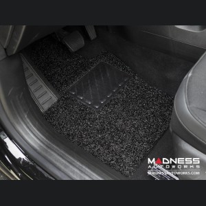 Jeep Renegade All Weather Floor Mats + Cargo Mat - Set of 5 - Rubber Woven Carpet - Black 