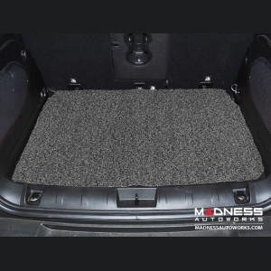 Jeep Renegade All Weather Floor Mats - Front + Rear - Rubber Woven Carpet - Black + Grey 