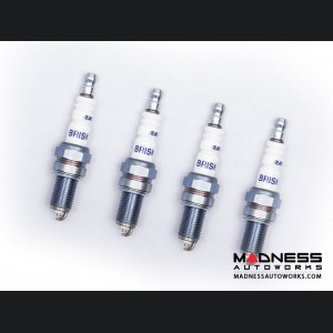 Jeep Renegade Spark Plugs - 1.4L - Silver Racing by Brisk - Set of 4