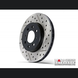 Jeep Renegade Performance Brake Rotor - StopTech - Drilled and Slotted - Rear Left