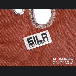 Jeep Renegade 1.4L Thermal Blanket by SILA Concepts - Red Silicone/ Fiberglass Outer Shell