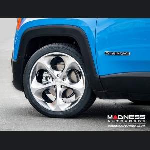 Jeep Renegade Custom Wheels (4) - Phantom - 19x8" - Hyper Silver/ Hyper Black