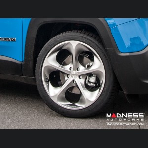 Jeep Renegade Custom Wheels (4) - Phantom - 19x8" - Hyper Silver/ Hyper Black