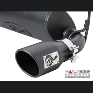 Jeep Wrangler JL 3.6L V6 Performance Exhaust - Cat-back - Dual Exit - Black Tips - aFe