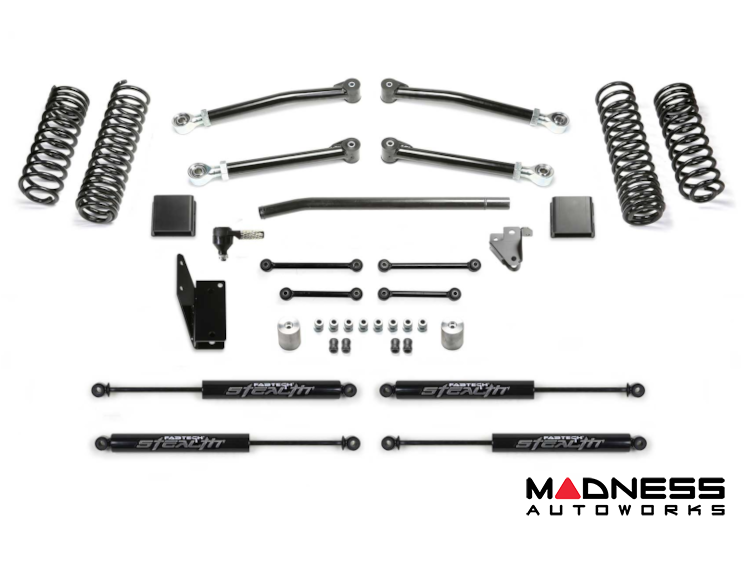 Jeep Gladiator Lift Kit - Fabtech - Trail Lift System 5 in. w/ DLSS Resi Shocks - `20-`25