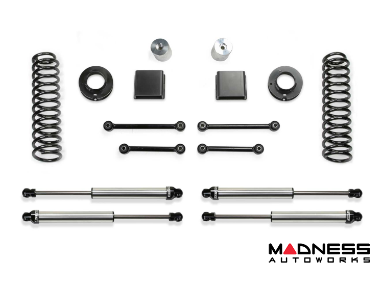 Jeep Gladiator Lift Kit - Fabtech - 3in Sport System - w/ DLSS SHKS - Diesel - `20-`25