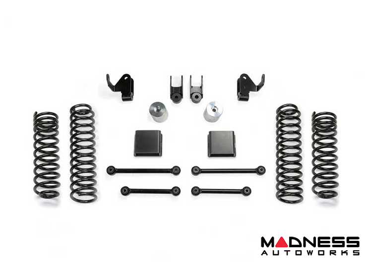 Jeep Gladiator Lift Kit - Fabtech - Fabtech 3in Sport System w/ Shock Extension - Diesel - `20-`25