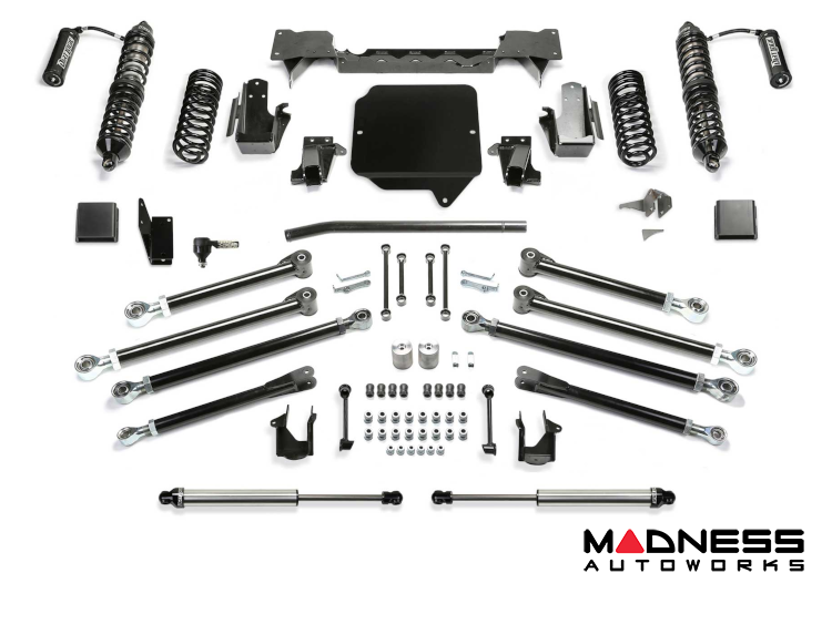 Jeep Gladiator Suspension Lift Kit - Fabtech - Dirt Logic 2.5 Coilovers - Crawler 5in Lift - 6 Cyl - 2020