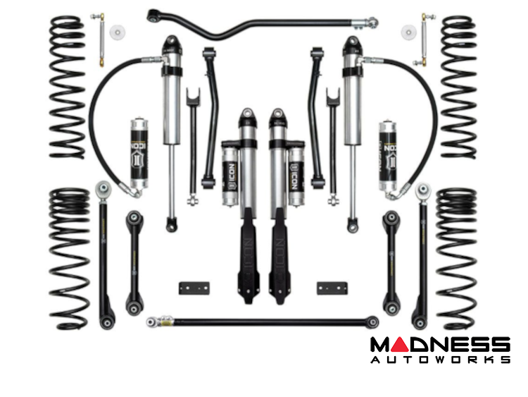 Jeep Gladiator Suspension System - ICON - 2.5in - Stage 7 - w/Tubular Links - 2020+