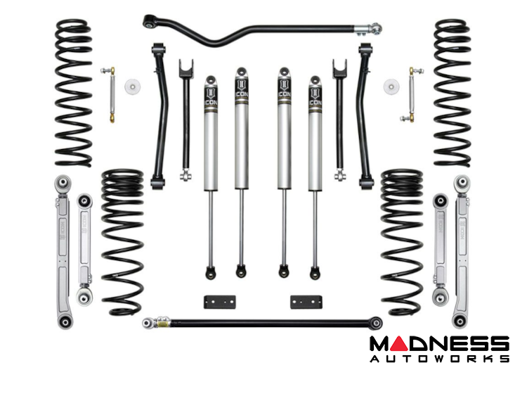 Jeep Gladiator Suspension System - ICON - 2.5in - Stage 5 - BILLET - 2020+