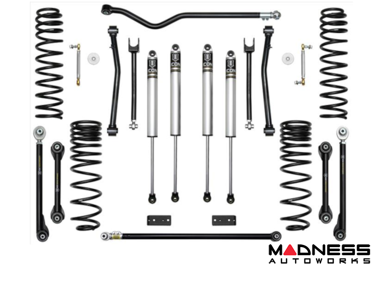 Jeep Gladiator Lift Kit - ICON - 2.5in Stage 5 - w/ Tubular Links - 2020