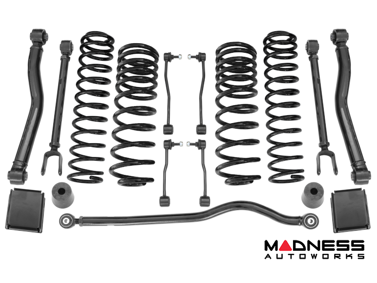 Jeep Gladiator Lift Kit - Rancho - X-Lander RS3 - Black - `20-`25