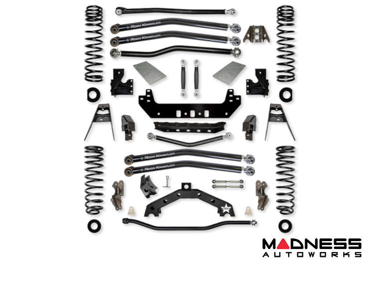 Jeep Wrangler JL Lift Kit - Rock Krawler - X Factor X2 (No Limits) - 2018+