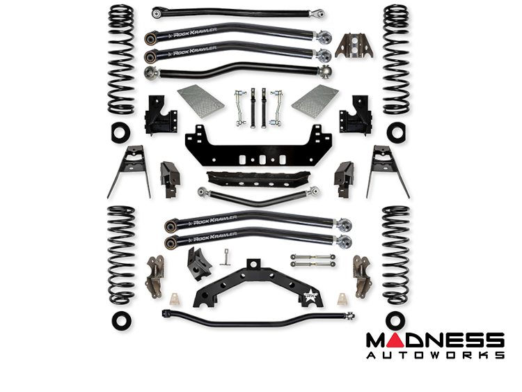 Jeep Wrangler JL Lift Kit - Rock Krawler - 3.5in X Factor X2 Trail Runner - 2020+
