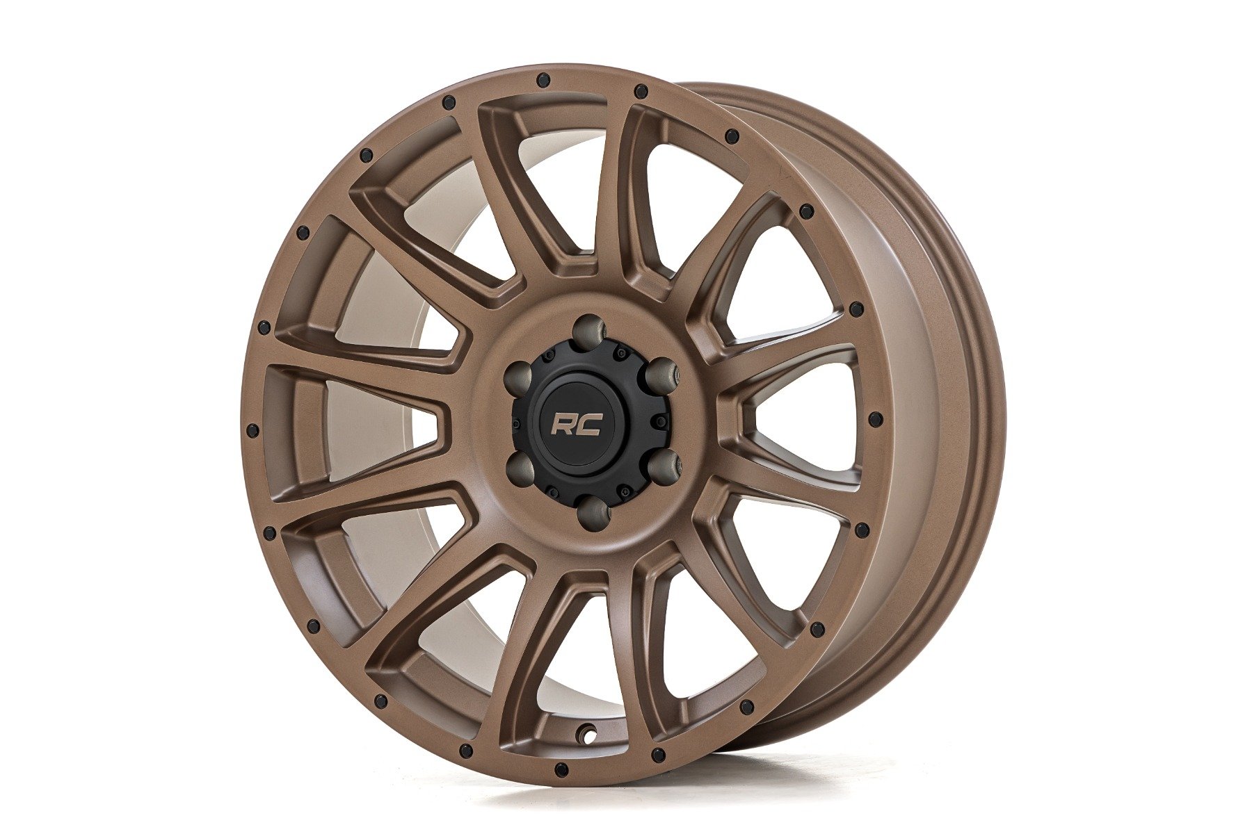 Custom Wheel 90 Series Wheel - One-Piece - Bronze | 18x9 | 6x5.5 | -12mm - Rough Country