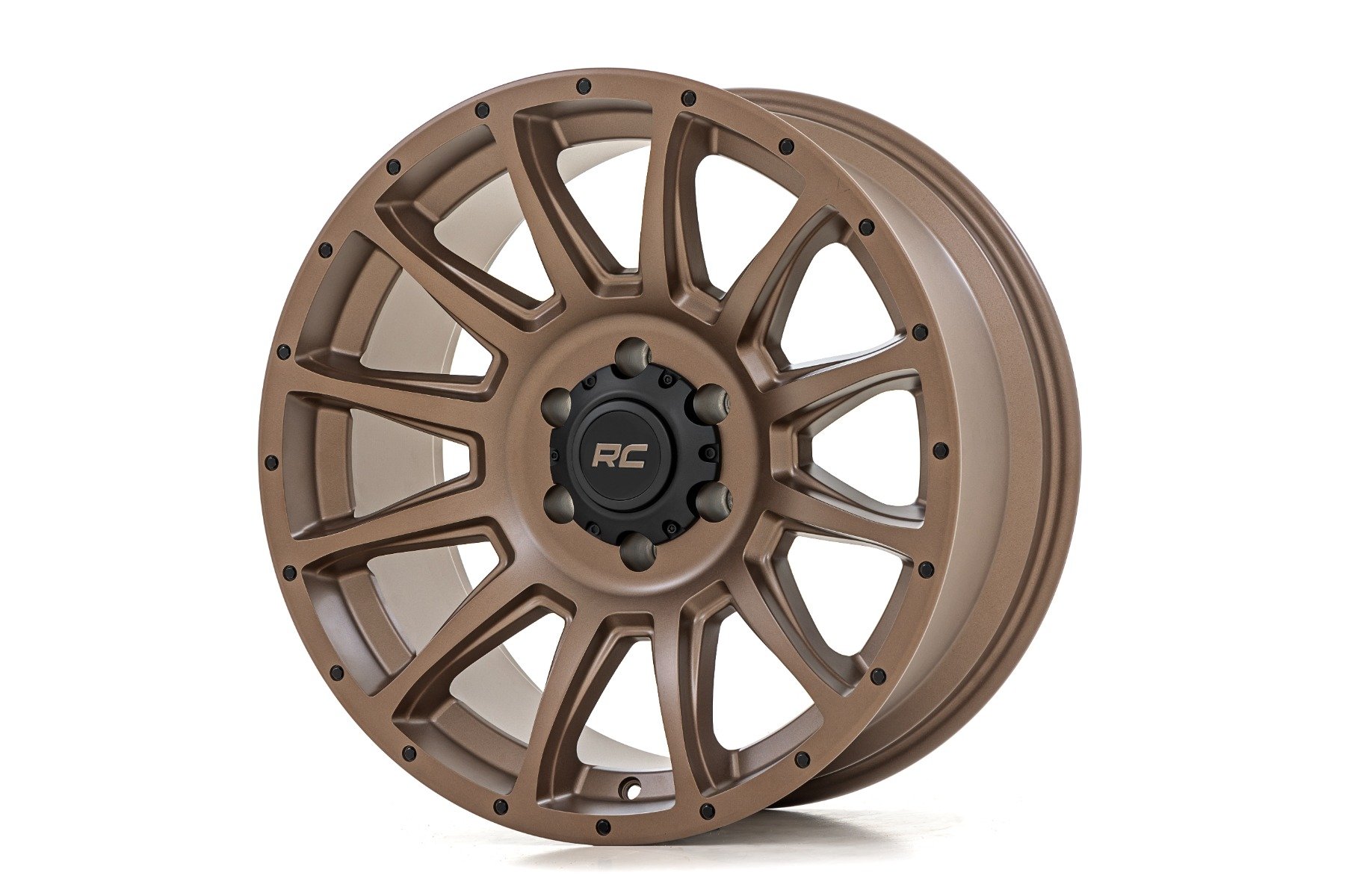 Custom Wheel 90 Series Wheel - One-Piece - Bronze | 20x10 | 6x5.5 | -25mm - Rough Country