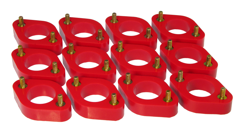 Jeep Wrangler JK Body Spacer Kit - Prothane - 1in Lift - Red - 2007