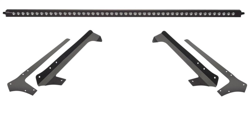 Jeep Wrangler JK LED Light Bar - Roof - Putco - Luminix - Black - `07-`18