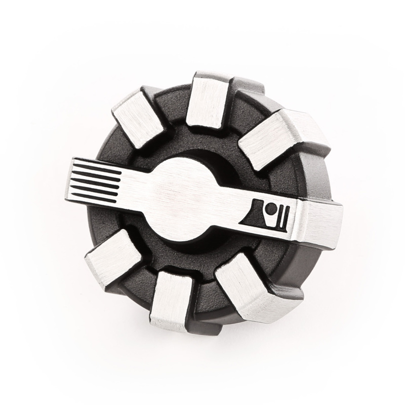 Jeep Gladiator Fuel Cap - Rugged Ridge - Elite - Brushed Aluminum - `20-`22