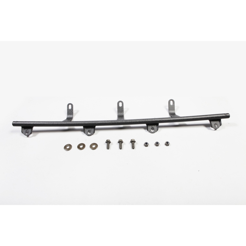 Jeep Wrangler JK Light Bar Lowering Kit - Windshield - Rugged Ridge - Black - `07-`18