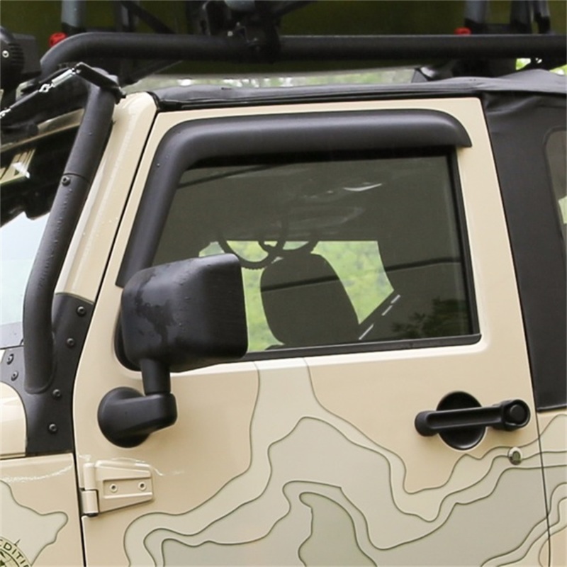 Jeep Wrangler JK - RUG Window Deflectors