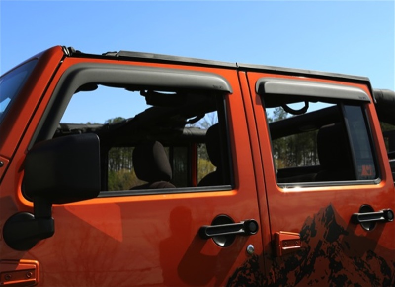 Jeep Wrangler JK - RUG Window Deflectors