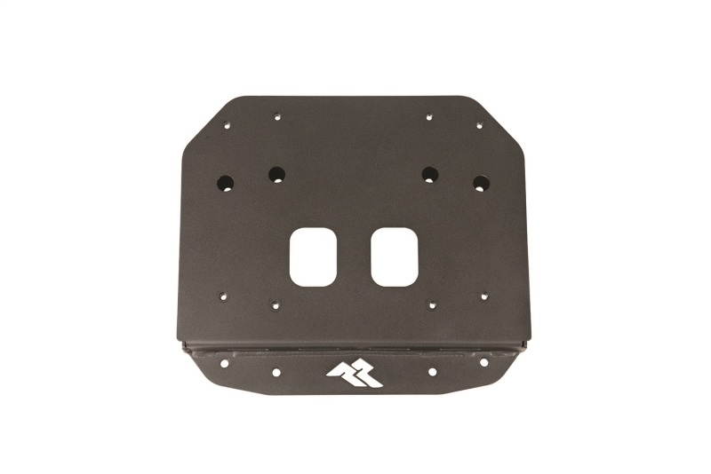 Jeep Wrangler JL Spare Tire Relocation Bracket - Rear - Rugged Ridge - Black - `18-`22
