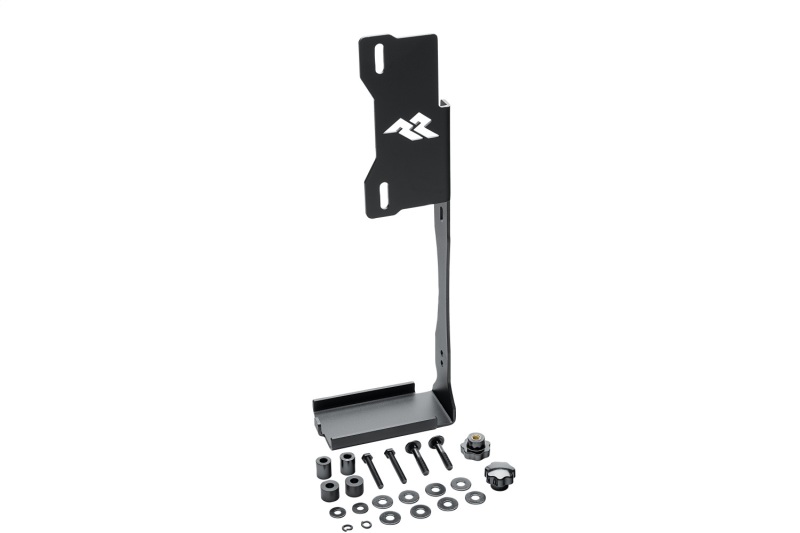 Jeep Wrangler JL Mounting Brackets - Tailgate - Rugged Ridge - Off-Road Jack - Textured Black - `18-`22