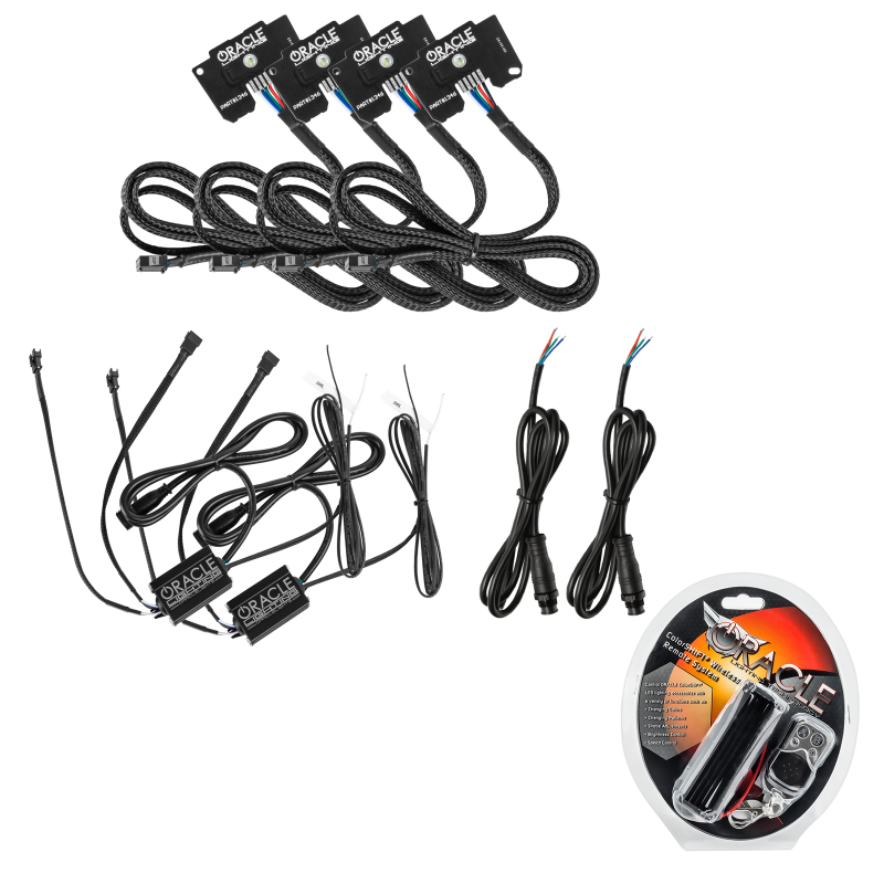 Jeep Gladiator Headlight DRL Upgrade Kit - ORACLE Lighting - ColorSHIFT - RGB+W