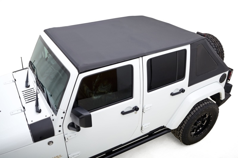 Jeep Wrangler JK Soft Top - Rugged Ridge - Voyager - Black Diamond - `07-`18