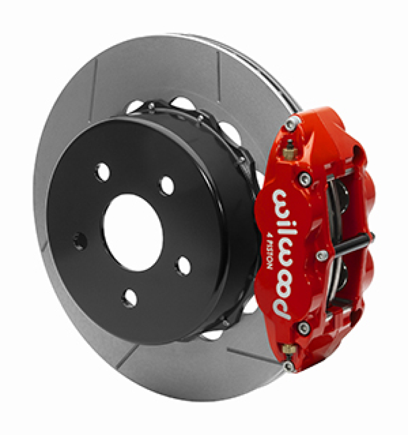 Jeep Gladiator Brake Kit - Rear - Wilwood - Slotted Rotors - Red - 2020+