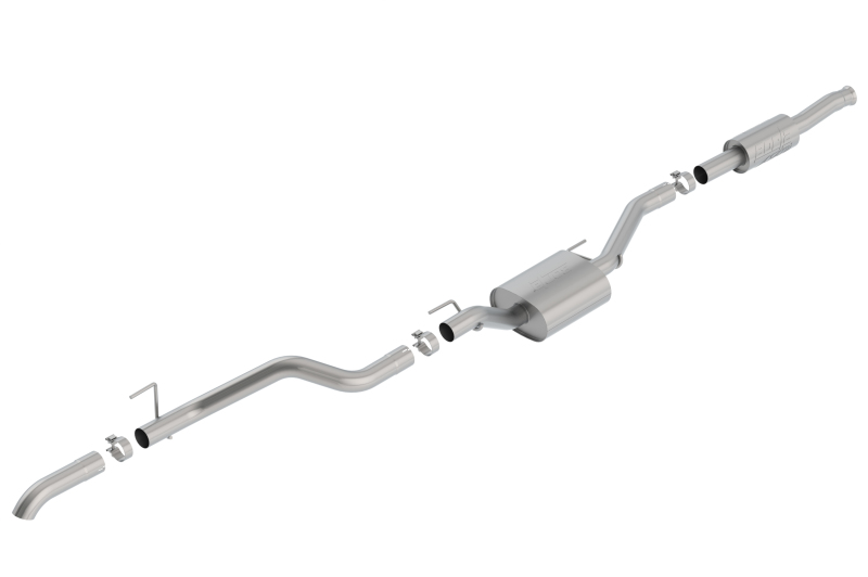 Jeep Gladiator Performance Exhaust - Borla - Cat Back ATAK Climber High-Clearance System - 3.6L - `20-`23