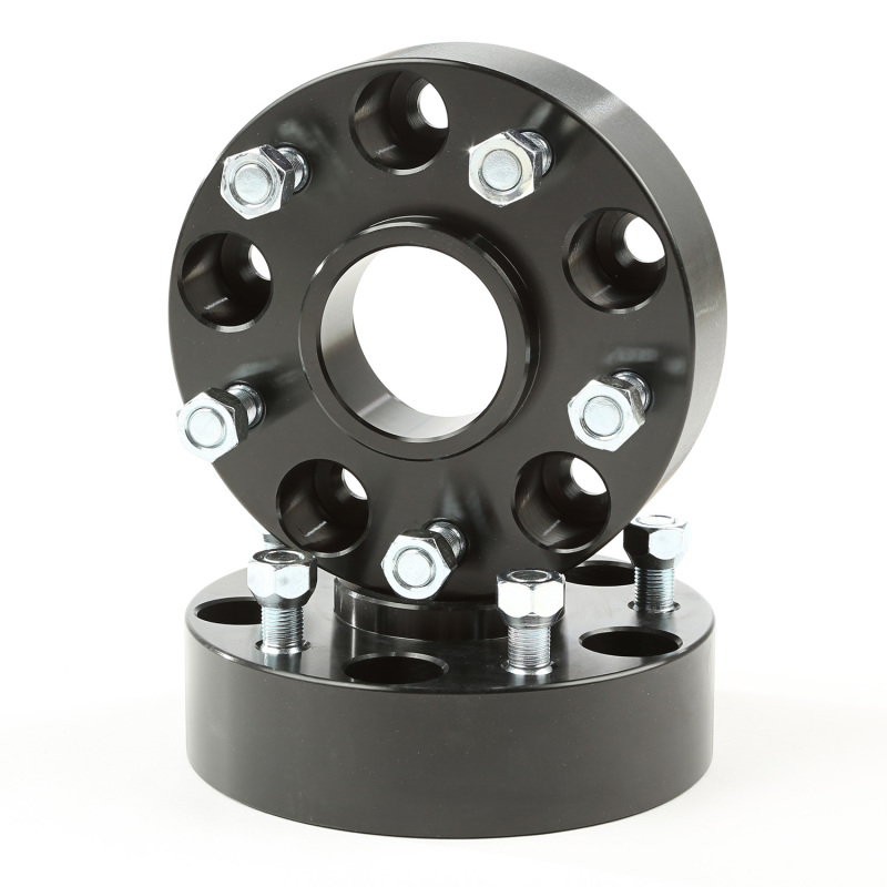 Jeep Grand Cherokee Wheel Spacers - Rugged Ridge - "1.75 - Convert to "4 x 5 - "5 x 5 - Black