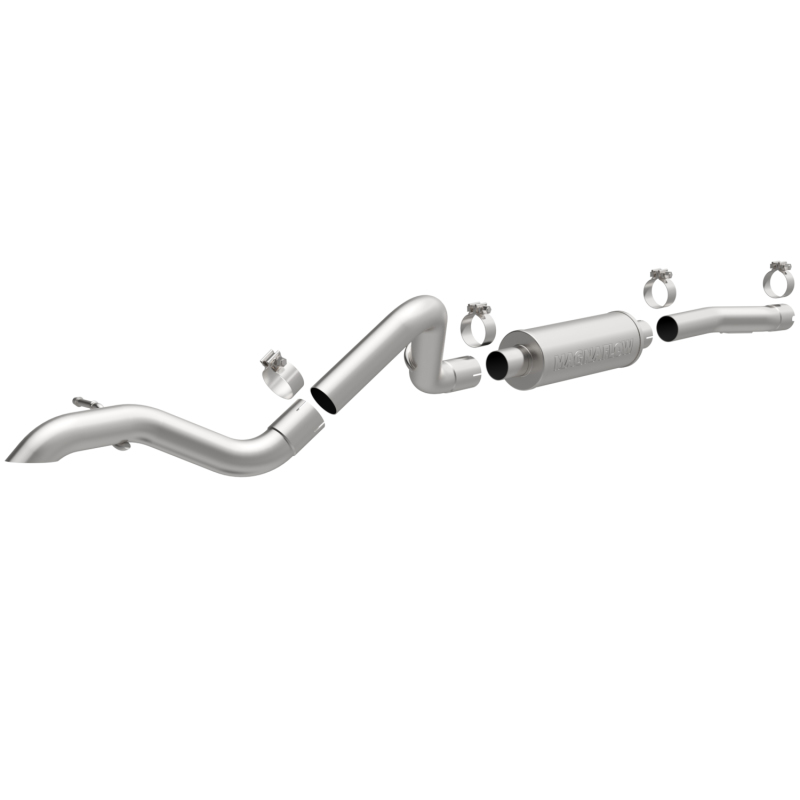 Jeep Wrangler JK Catback Exhaust - Rear - Magnaflow - Rock Crawler Series - 3.6L - `12-`18