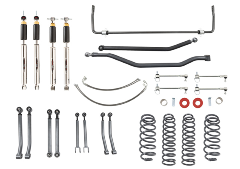 Jeep Wrangler JK Lift Kit - Front + Rear - Belltech - Trail Performance - `07-`17