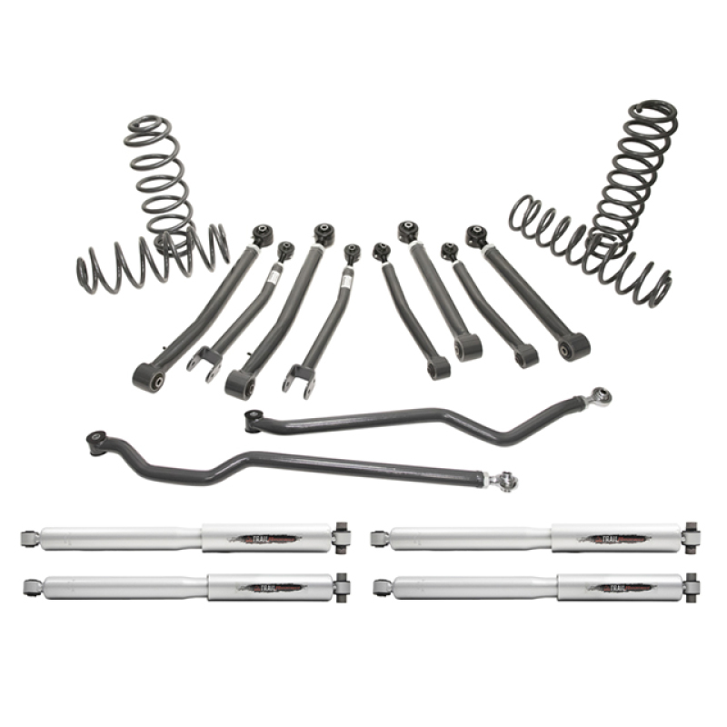 Jeep Wrangler JL Lift Kit with Shocks - Front + Rear - Belltech - Trail Performance - `18-`21
