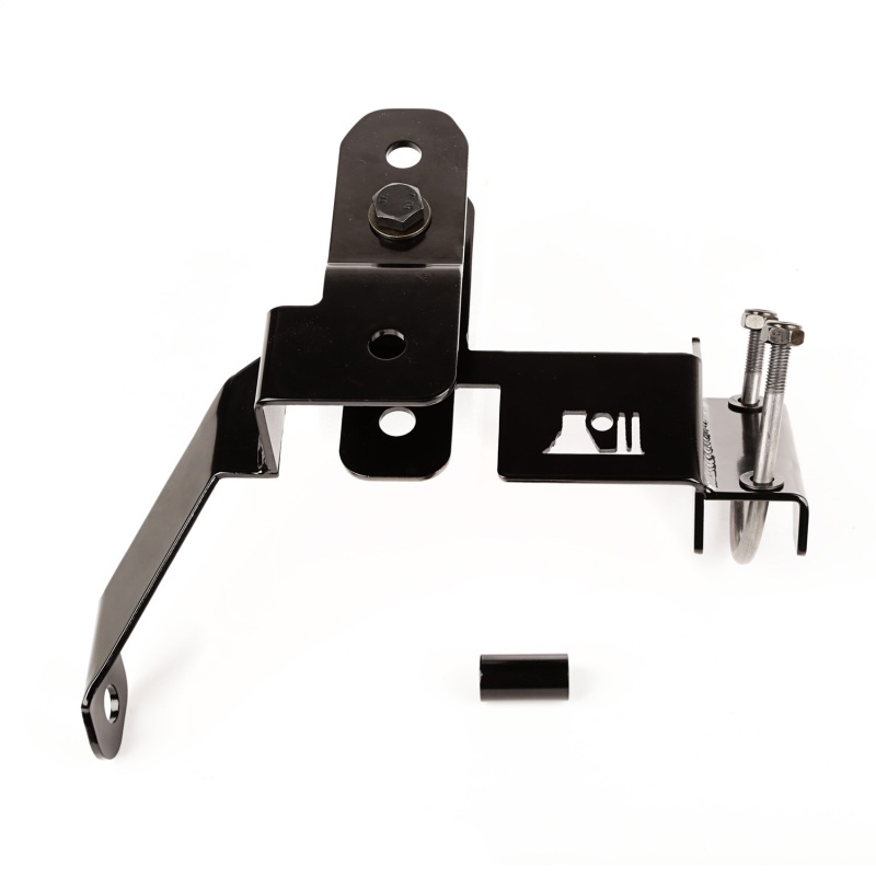 Jeep Wrangler JK Rear Track Bar Relocation Bracket - Rear - Rugged Ridge - Black semi gloss - `07-`18