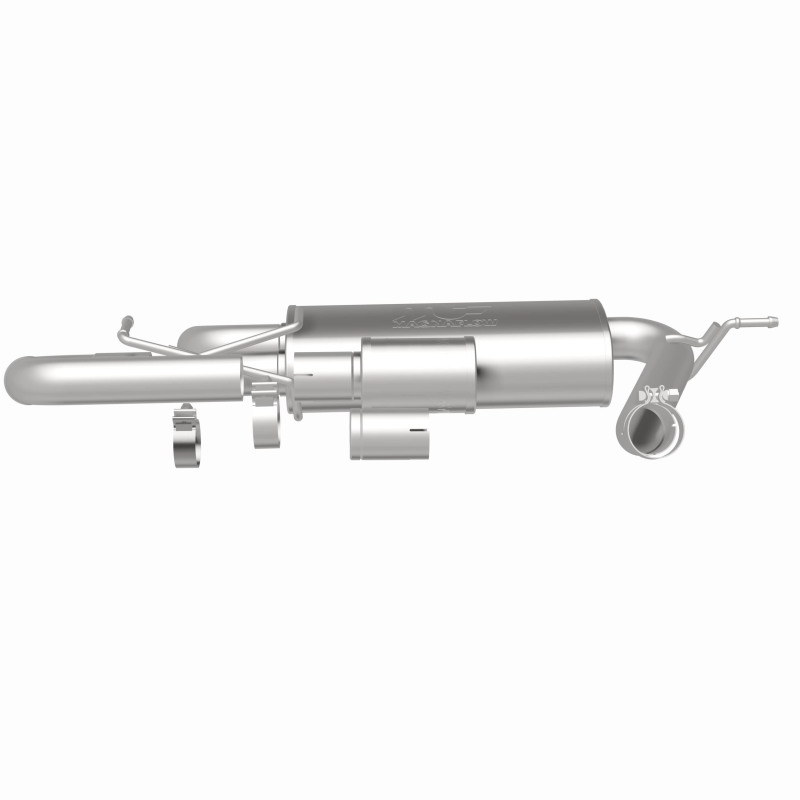 Jeep Wrangler JK Axle Back Exhaust - Magnaflow - Overland Series - 3.6L or 3.8L - `07-`18