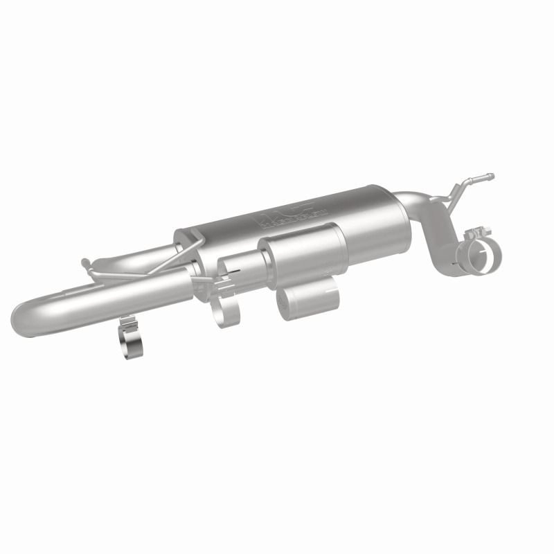 Jeep Wrangler JK Axle Back Exhaust - Magnaflow - Overland Series - 3.6L or 3.8L - `07-`18