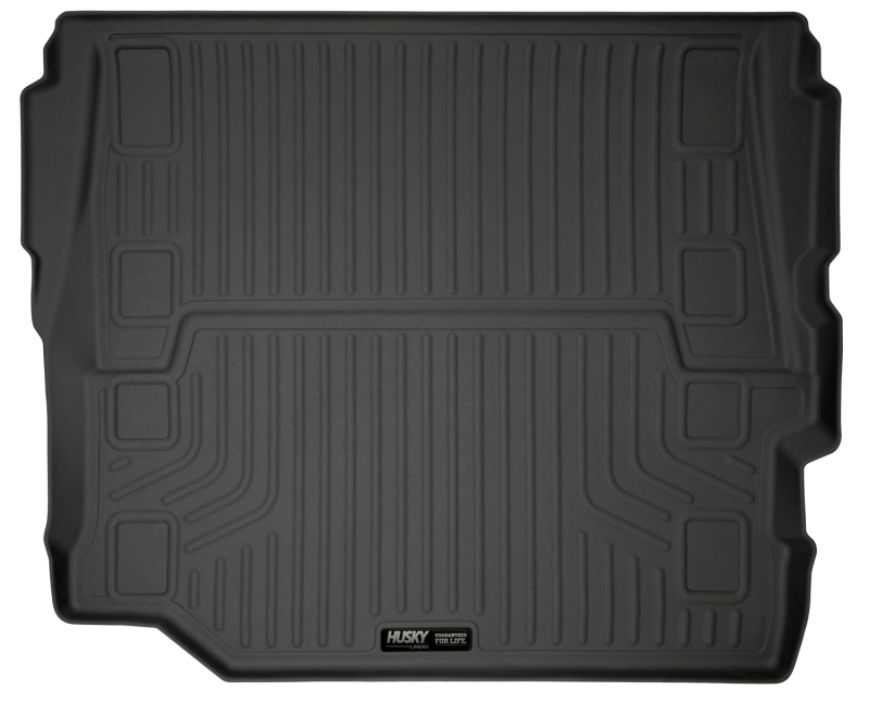Jeep Wrangler JL Rear Cargo Liner - Rear - Husky Liners - WeatherBeater - Black - `19-`24