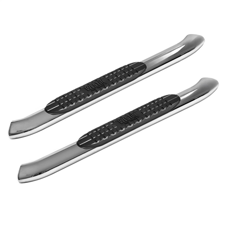 Jeep Wrangler JL Nerf Step Bars - Westin - PRO TRAXX 4 Oval - Polished Stainless Steel - `18-`22