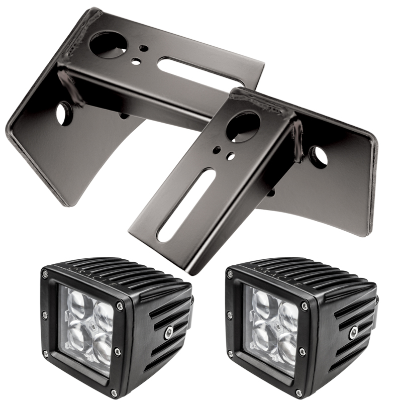 Jeep Wrangler JK - ORL Light Mount Brackets