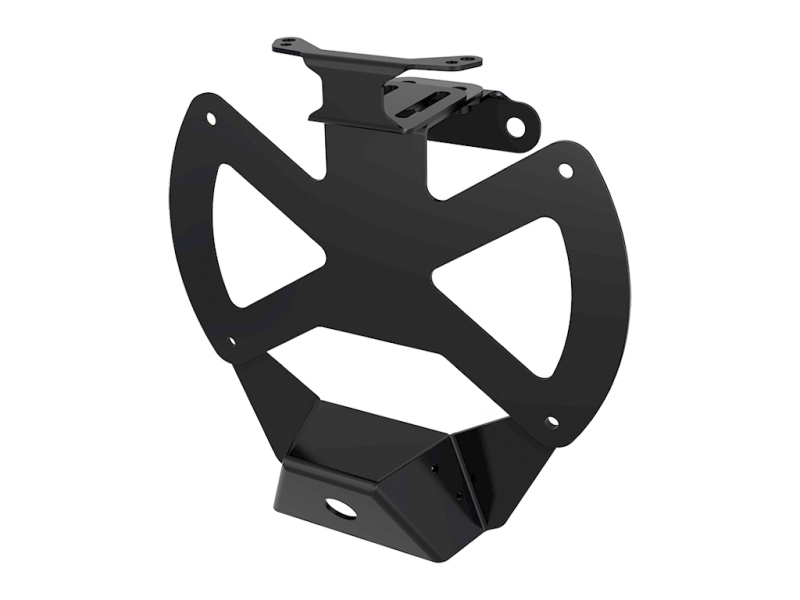 Jeep Wrangler JL License Relocation Kit - ICON - Black - 2018