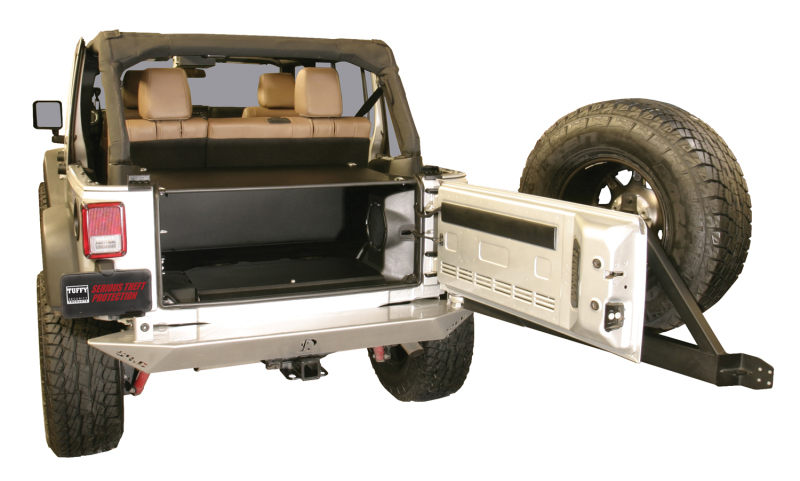 Jeep Wrangler JK - TFY Tailgate Security Enclosure
