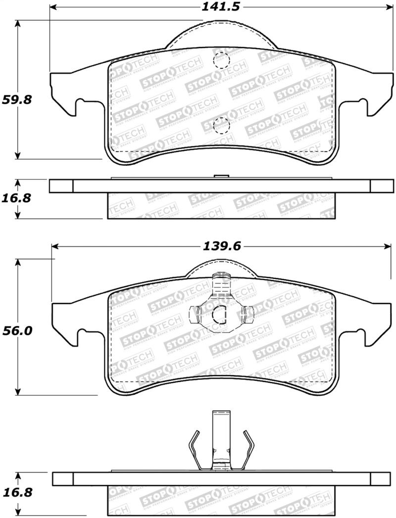 Jeep Grand Cherokee - ST Street Brake Pads