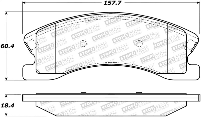 Jeep Grand Cherokee - ST Street Brake Pads