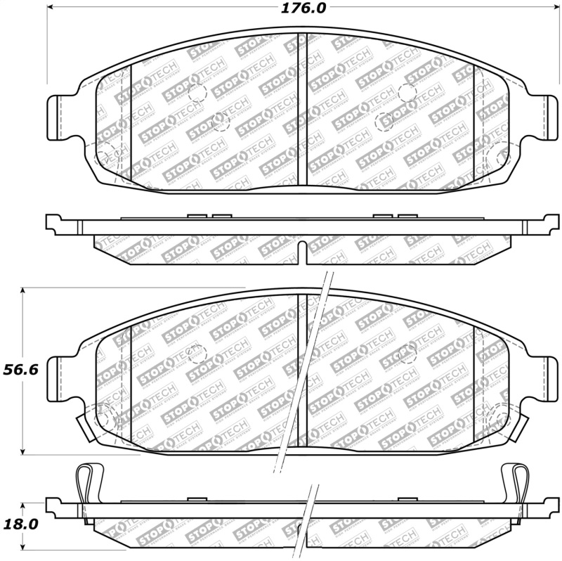 Jeep Grand Cherokee - ST Street Brake Pads