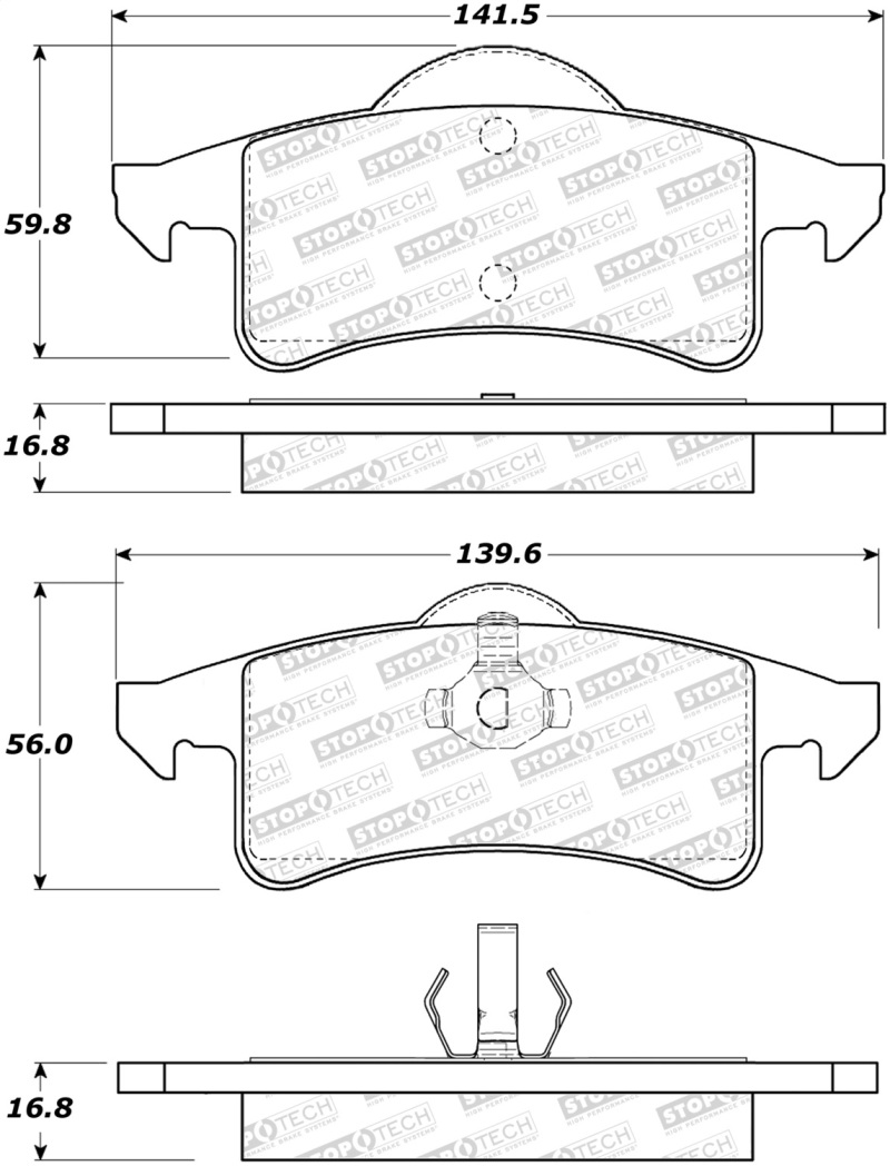 Jeep Grand Cherokee - ST Street Brake Pads